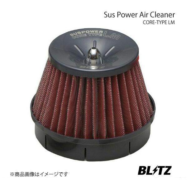 BLITZ エアクリーナー SUS POWER LM-REDアコードワゴンCF6,CF7,CH9