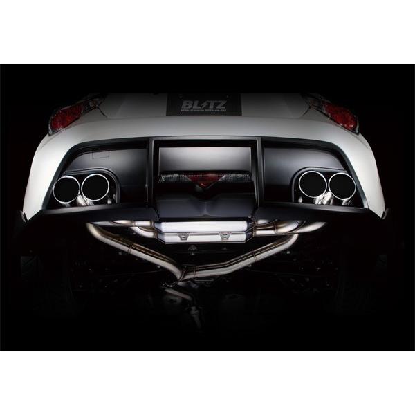 BLITZ ブリッツ マフラー NUR-SPEC VS Quad インプレッサ GVB : 車楽院