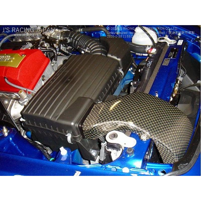 J'S RACING ジェイズレーシング カーボンエアダクト TYPE-Vボンネット用 S2000 AP1/AP2 AID-S1-V｜syarakuin-shop｜05