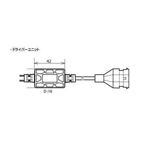 天才的 CATZ REFLEX Neo LEDヘッドライト コンバージョンキット ヘッドランプLo H11 パジェロ ショート/ロング V8#W系/V9#W系 H18.10-H24.10 CLC41