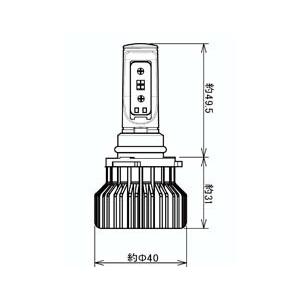 CATZ キャズ REFLEX LEDフォグコンバージョンキット HB4 アリオン M/C前 ZNT24#系/ZZT24#系/AZT24#系 H13.12〜H16.11 CLC51｜syarakuin-shop｜03