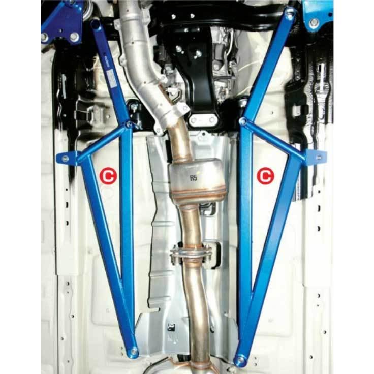 クスコ CUSCO パワーブレース リヤラテラル・スタビ