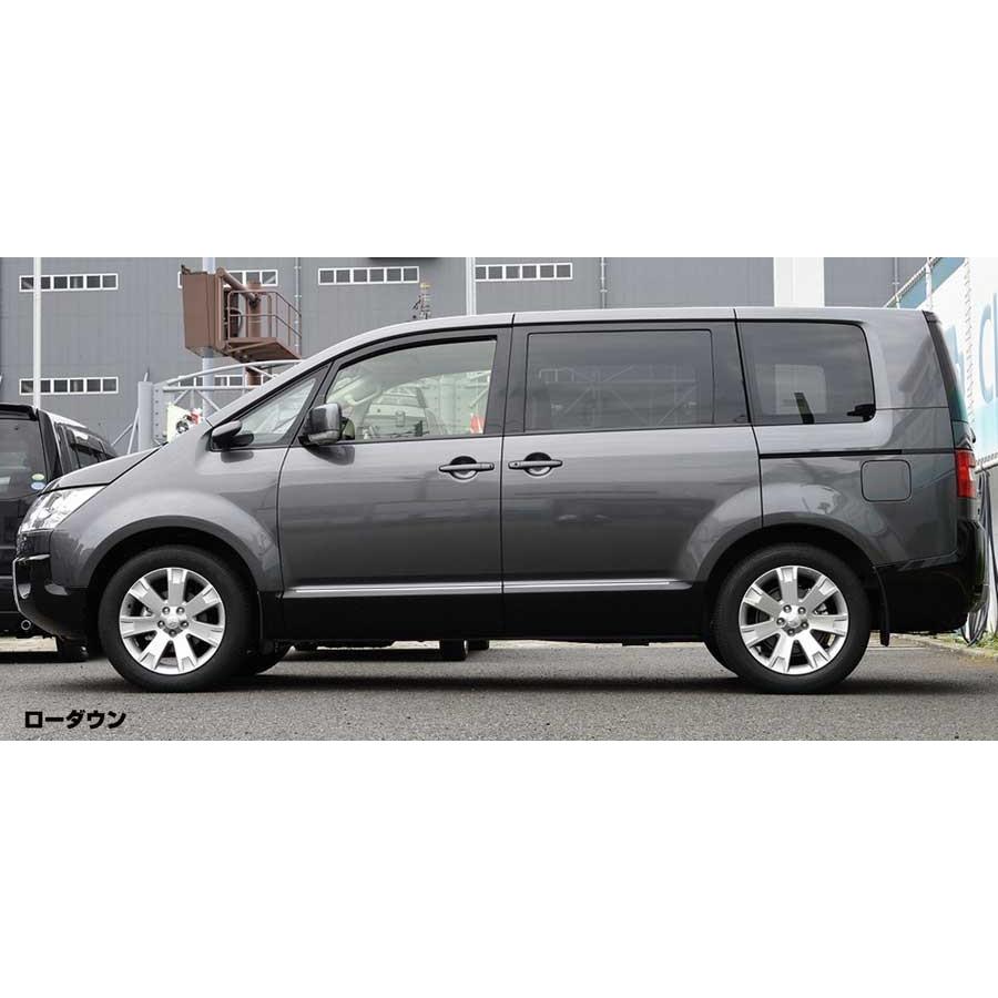 デリカD5 COLT SPEED ローダウンスプリング 4本セット ローダウン