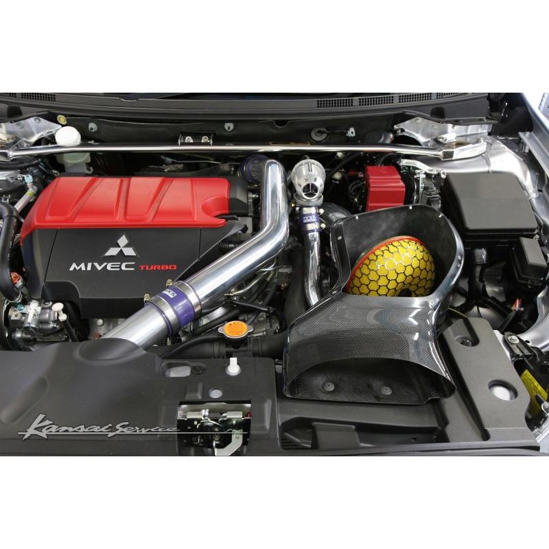 HKS Kansai SERVICE 関西サービス カーボンエアダクト ランサー