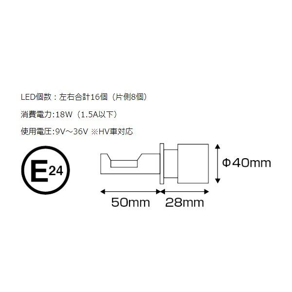 GARAX ギャラクス LEDコンバージョンキット COVRA コブラ サクシード NCP/NLP5# フォグランプ｜syarakuin-shop｜02