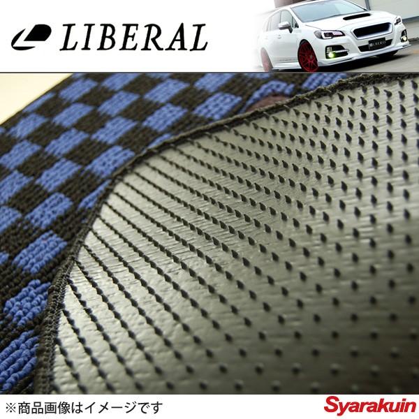 LIBERAL/リベラル フロアマット ブルー×ブラック スバル/SUBARU レガシィツーリングワゴン BP5/BP9/BPE 5枚セット｜syarakuin-shop｜03