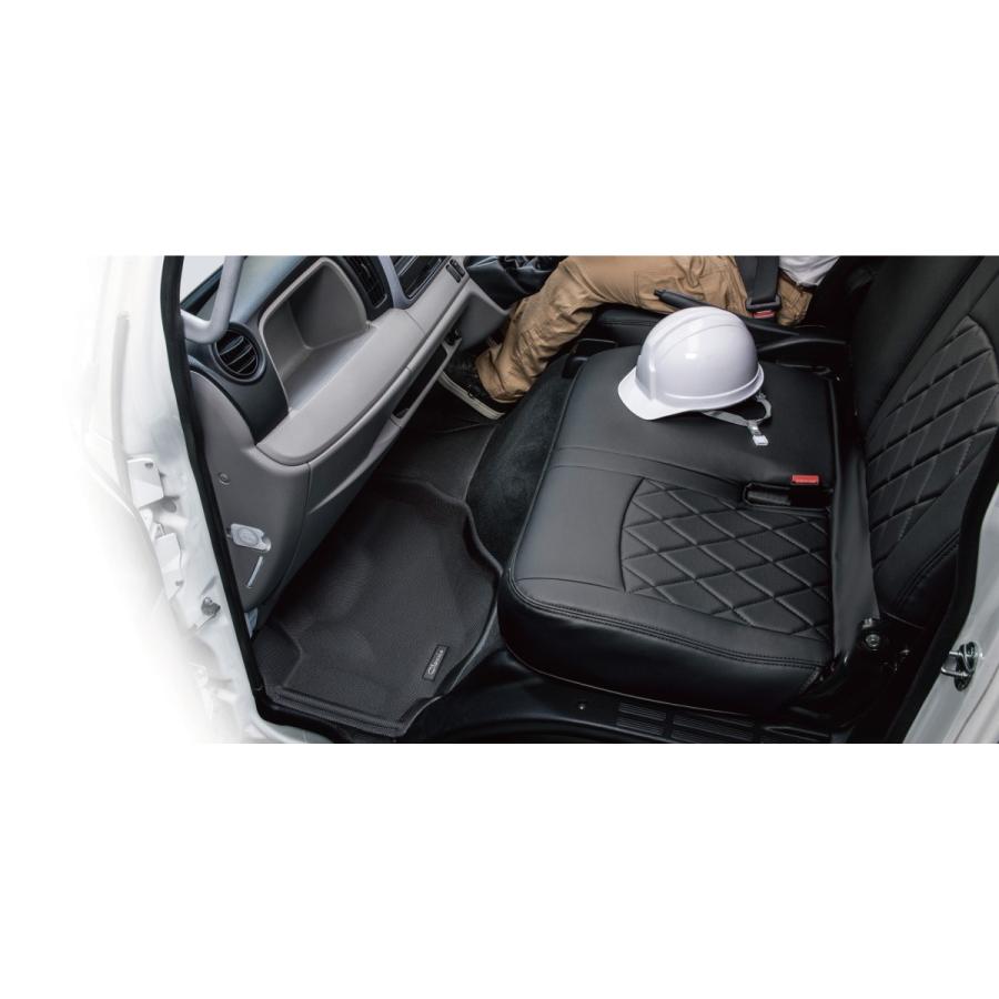 Clazzio クラッツィオ 3D Floor Mat 車種別専用立体マット ED-4004 SUBARU スバル サンバー トラック S500J S510J H26(2014) 9〜｜syarakuin-shop｜04