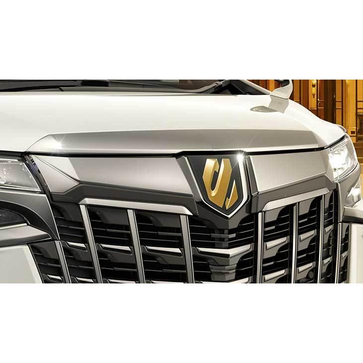 30アルファードモデリスタグリルスモークメッキ