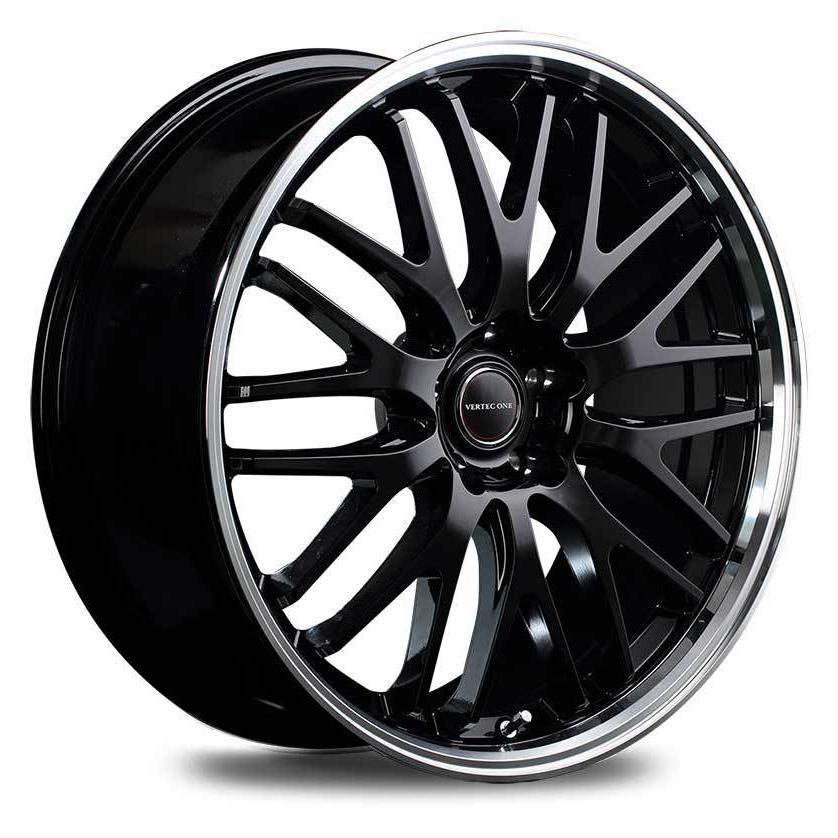 VERTEC ONE/EXE10 クラウン 210系(ハイブリッド含む) 純正16/17inch アルミホイール 1本【17×7.0J 5-114.3 INSET40 グロッシーBK/リムPO】｜syarakuin-shop｜04