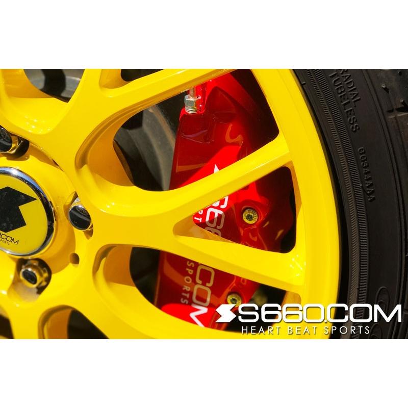 S660 Com Spider 前後セット カラードブレーキキャリパーカバー パープル 前後セット Jw5 1台分 パープル S660 Jw5 S660 Qq E F2 H 114s 車楽院 ショッピング店