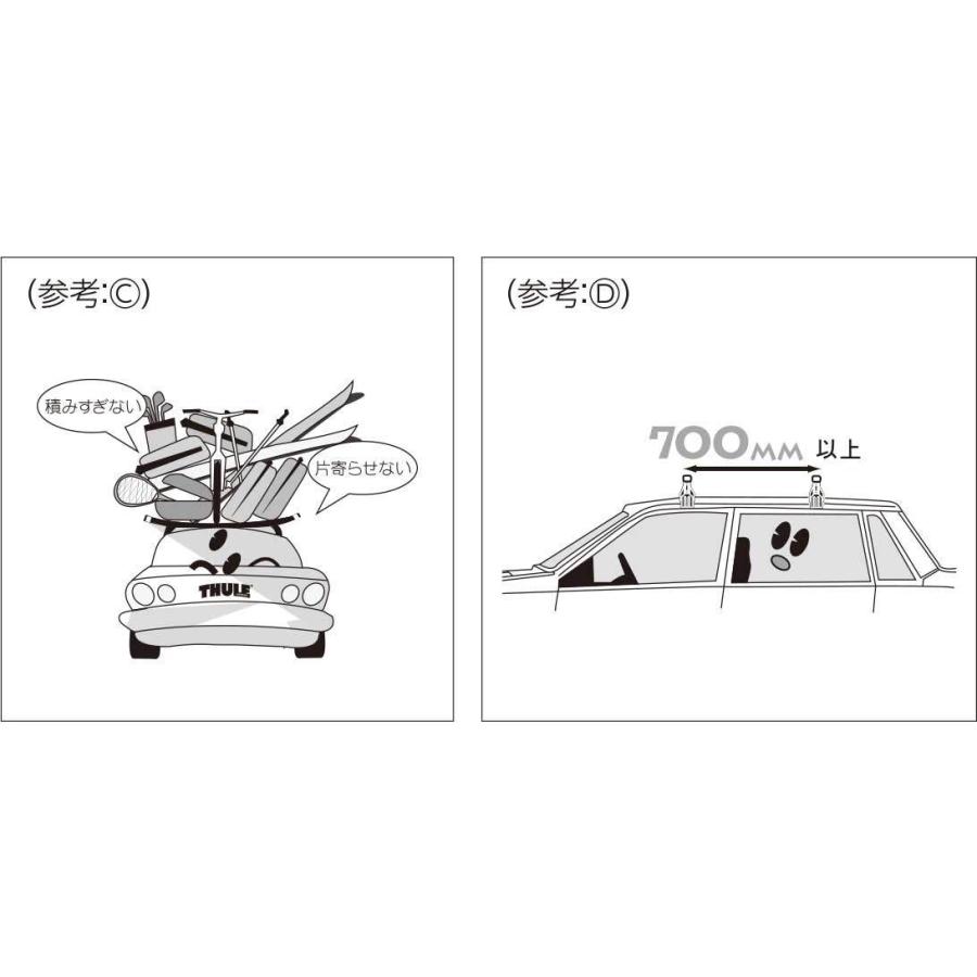 THULE スーリー フット＋前後バー＋車種専用パーツセット CX-8 