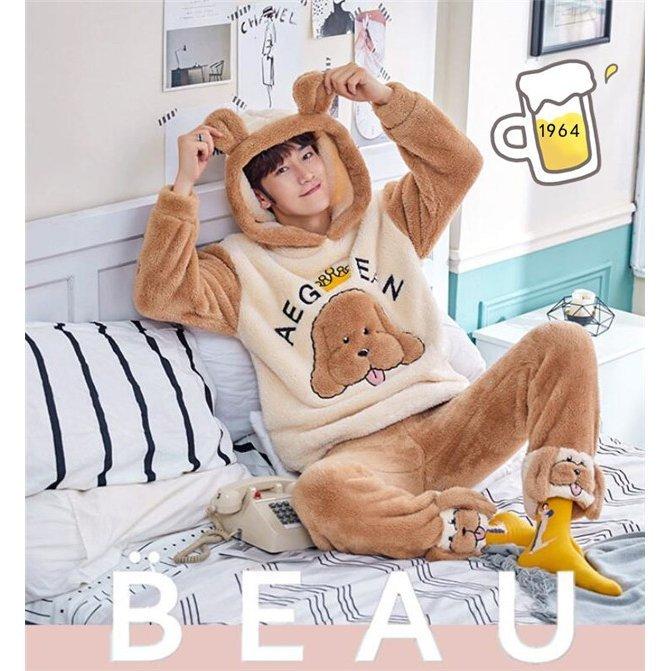 パジャマ メンズ 男の子 上下セット フード付き ゆったり 柄 厚手 秋 冬 柄 可愛い 部屋着 カジュアル Lhq 洒落洒落 しゃれ しゃれ 通販 Yahoo ショッピング