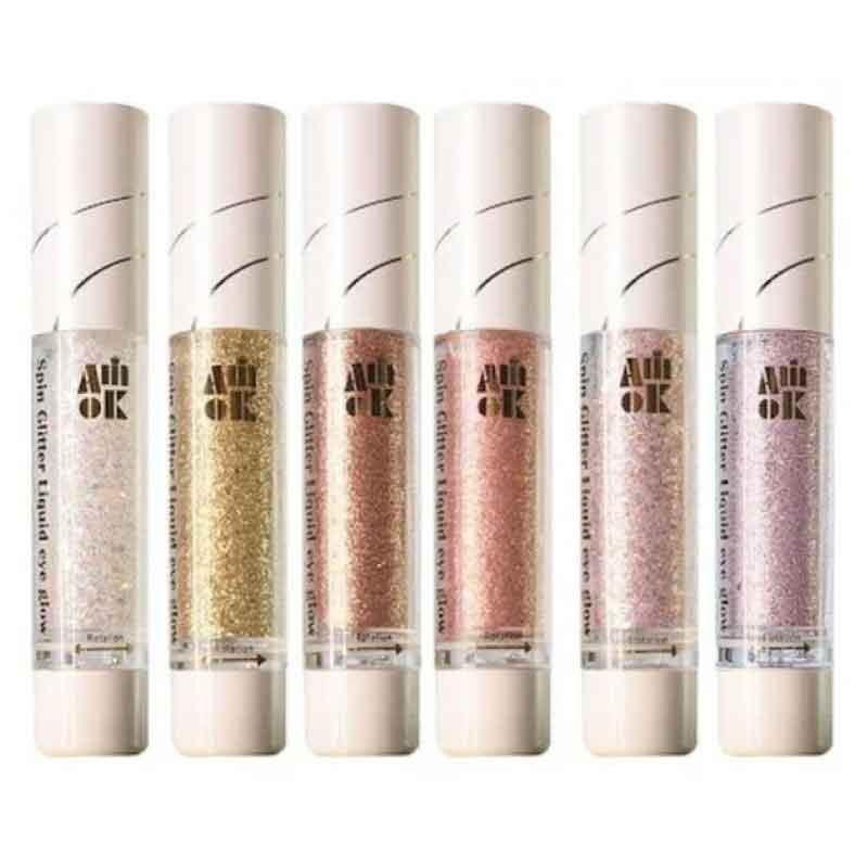 アミオク スピングリッターリキッドアイグロー 1本 4g キラキラ感が