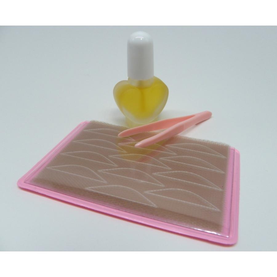 メッシュアイテープ S M L 84枚 イエローグルー 柔らかくシャドウが