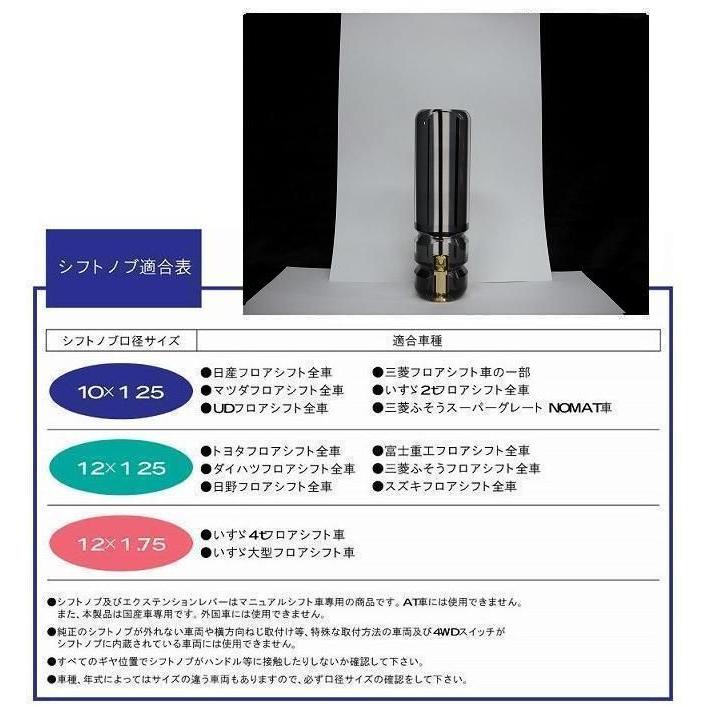 日本ボデーパーツ工業 トラック用品 シフトノブ 板入り六角ノブ 