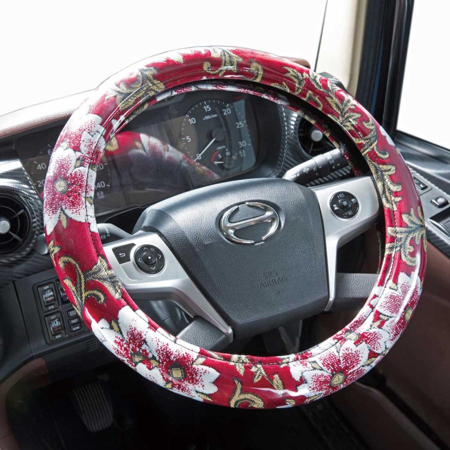 トラック 雅 金華山 極太ハンドルカバー 桜 (さくら) みやび