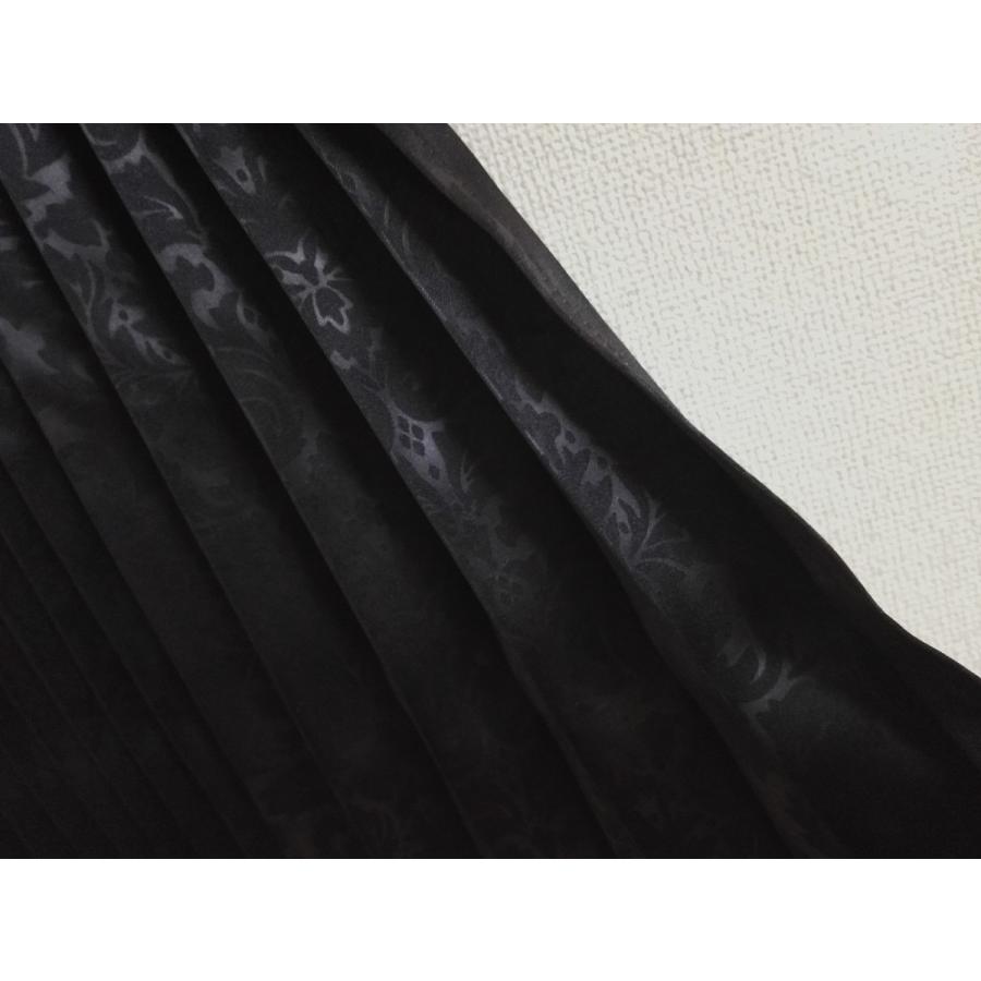トラック リアカーテン 標準ルーフ用 遮光 プリーツ 幅85×丈70cm x2枚 