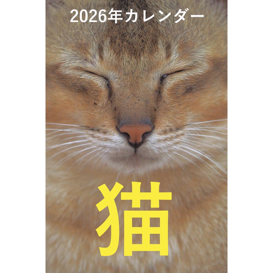 u*b様 【ねこツーカレンダー】2026年度 こねこ卓上カレンダー2026