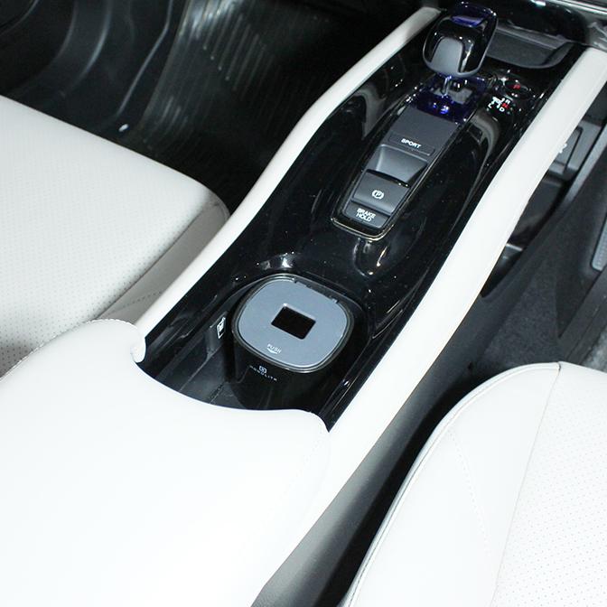 灰皿 車 シンプルソーラーアッシュトレイ ショート ブラック BK DA