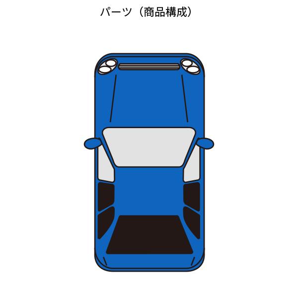 イプサム専用 カット済みカーフィルム ハードコート+紫外線UVカット+断熱 赤外線カット｜syatihoko｜05