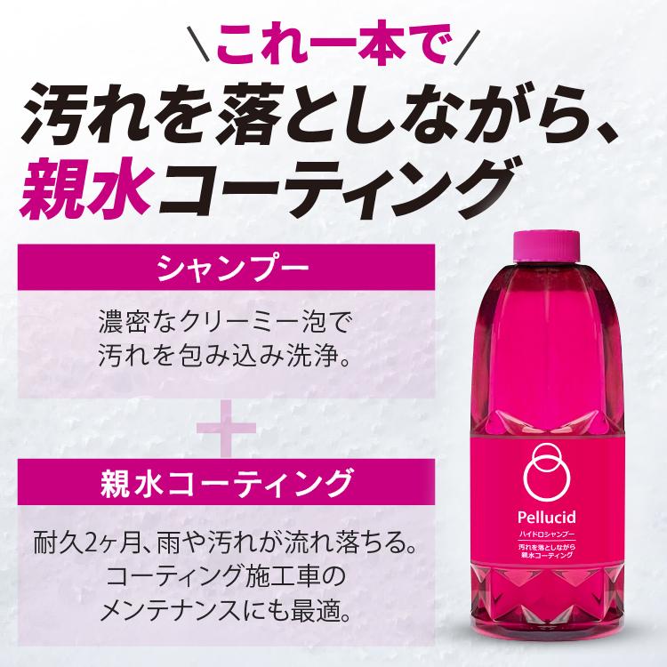 ペルシード 2本セット 超泡シャンプー+親水コーティング ハイドロ
