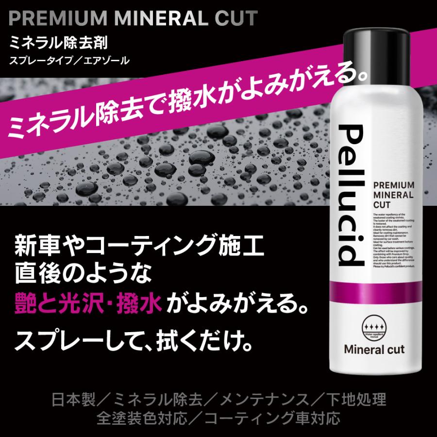 ペルシード 新商品 プレミアムミネラルカット PCD-300 コーティング車
