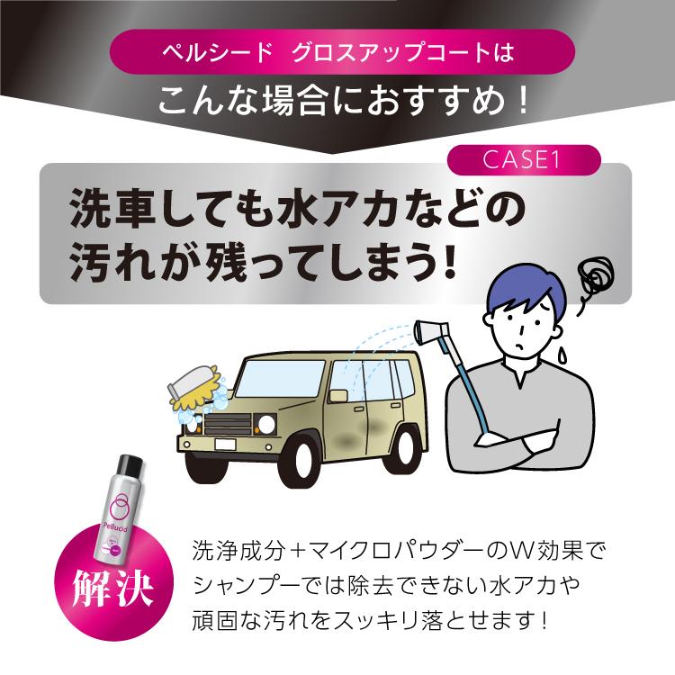 Pellucid ハイドロショット グロスアップコート 7本セット 車 Pellucid ハイドロショット グロスアップコート 7本セット