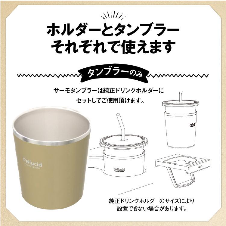 新商品(特許出願中)コンビニコーヒー対応 保温保冷 サーモタンブラードリンクホルダー コヨーテ ホット アイス HOT&ICE S M L 兼用 ペルシード PDK2115 内装用品 ペルシード サーモタンブラー ドリンクホルダー(コヨーテ) Pellucid PDK2115 返品種別A