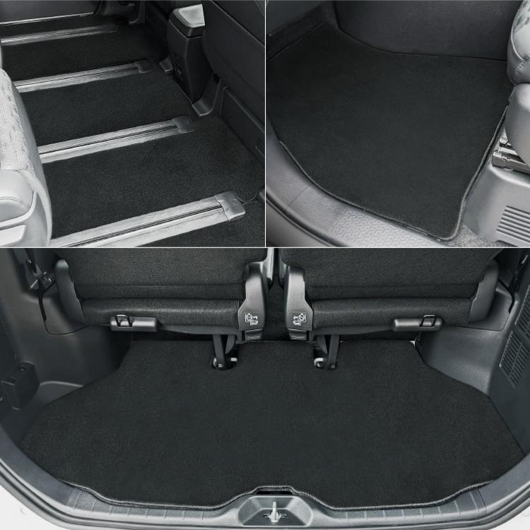 新型ノア ヴォクシー 90系 95系 ハイブリッド車専用 無地 ブラック 最