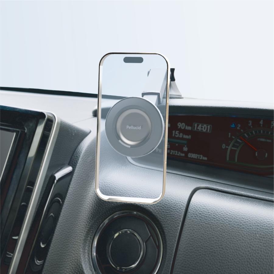 ペルシード 強力マグネットスマホホルダー PH2622 ロングアーム強力