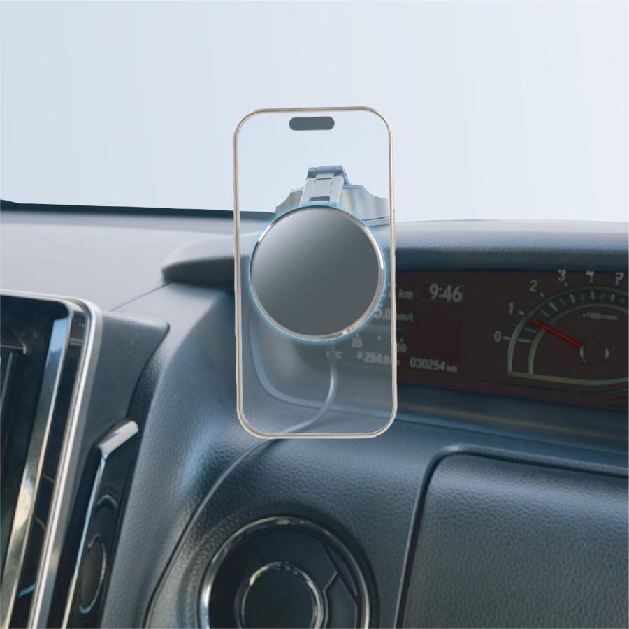ペルシード MagSafe対応 スマホホルダー 車 PH2641 強力マグネット+