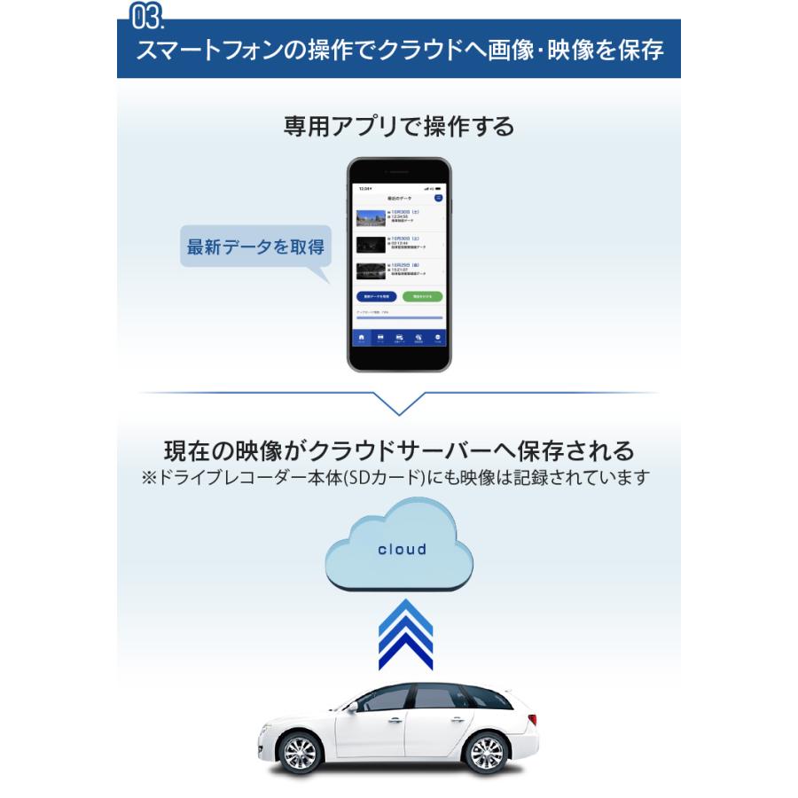 コムテック（Comtec） 通信型ドライブレコーダー 前後2カメラ ZDR058