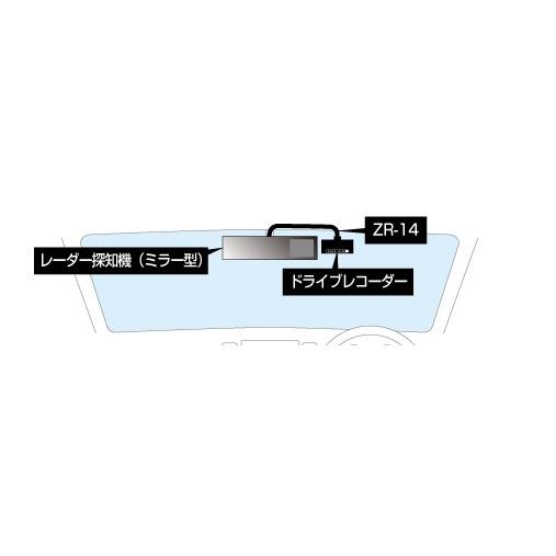 コムテック　ドライブレコーダー 楽天市場】ドライブレコーダー コムテック ZDR037+HDROP-14 駐車