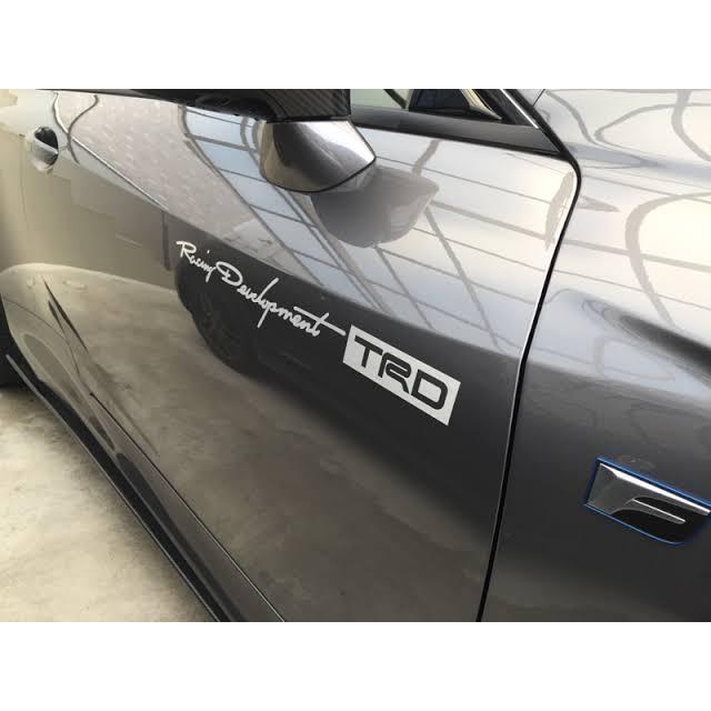 トライダガーx スピンアックスドレスアップステッカー　シルバー　限定品　超希少 chops-webshop_68135-02l00-000