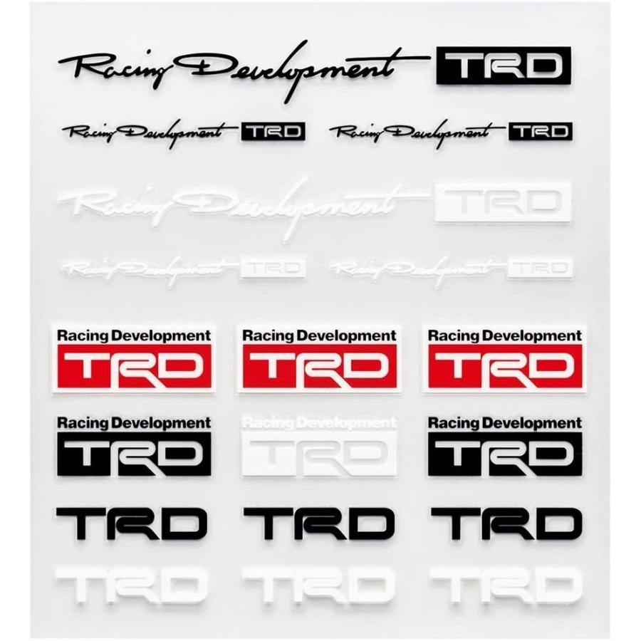 TRD 【全国一律送料無料】 TOYOTA純正 ミニステッカーセット 08231