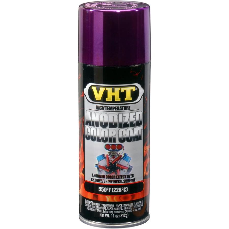 【専用】VHT 耐熱塗料「耐熱スプレー」4本セット VHT ( ブイエイチティ ) アルマイトコートスプレー 325ml パープル