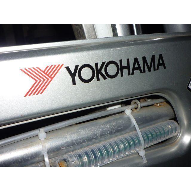 【郵便で送料無料】YOKOHAMA ヨコハマ ステッカー 黒抜き Mサイズ|syayuujin|03