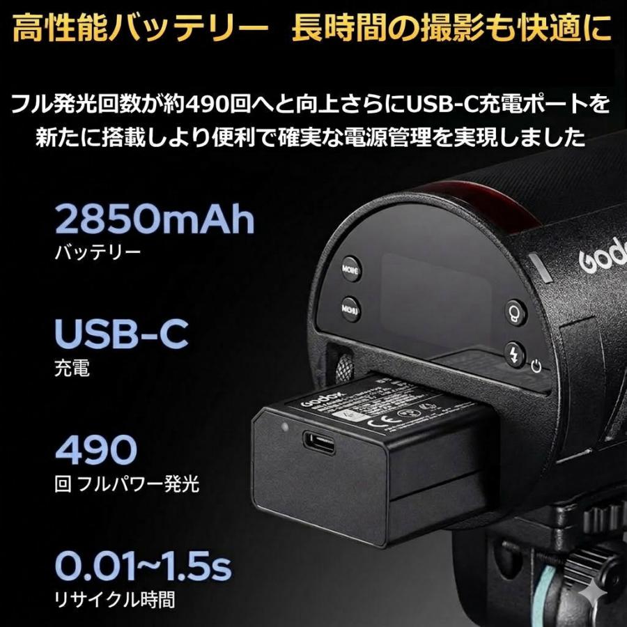 GODOX（ゴドックス） 日本正規代理店品 Godox AD100Pro II ポケット