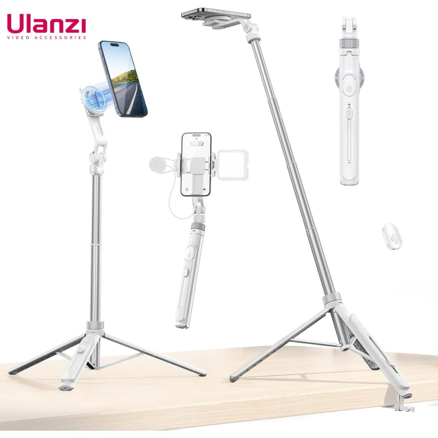 Ulanzi TT88 自撮り棒 Magsafe対応 2in1 スマホ 三脚 じどり棒