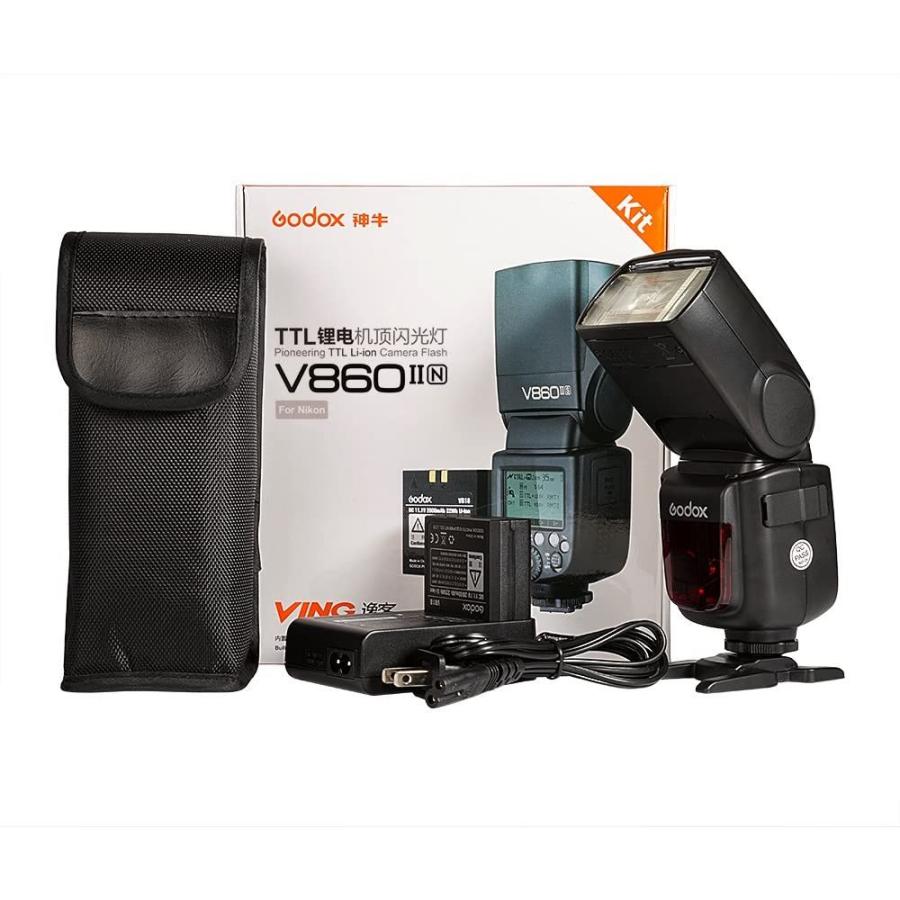 日本正規代理店品 Godox V860II-N E-TTLカメラストロボ スピードライト