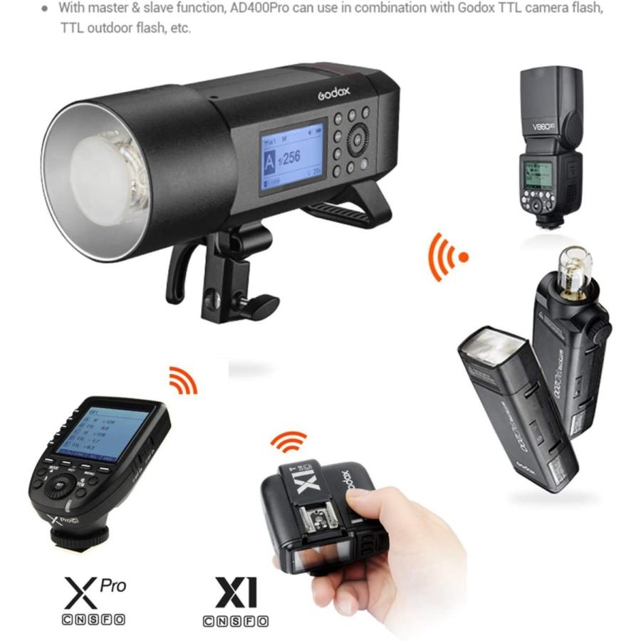 GODOX（ゴドックス） 日本正規代理店品 GODOX AD400pro 照明 ライト