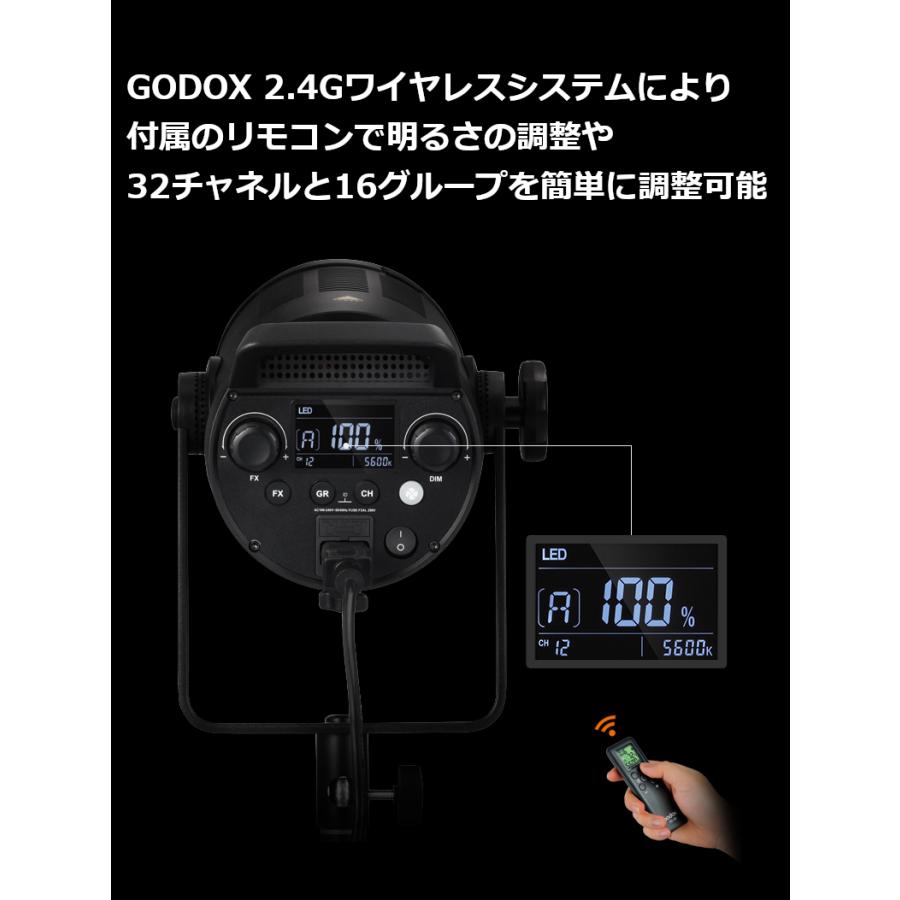 日本正規代理店 Godox SL150WII LED ビデオライト 150W撮影定常光