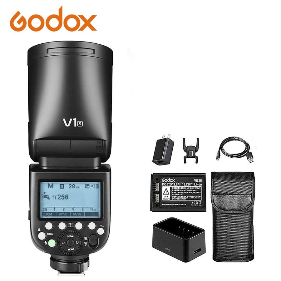 Godox V1-S TTL フラッシュストロボ Sony 一眼レフ V1S-