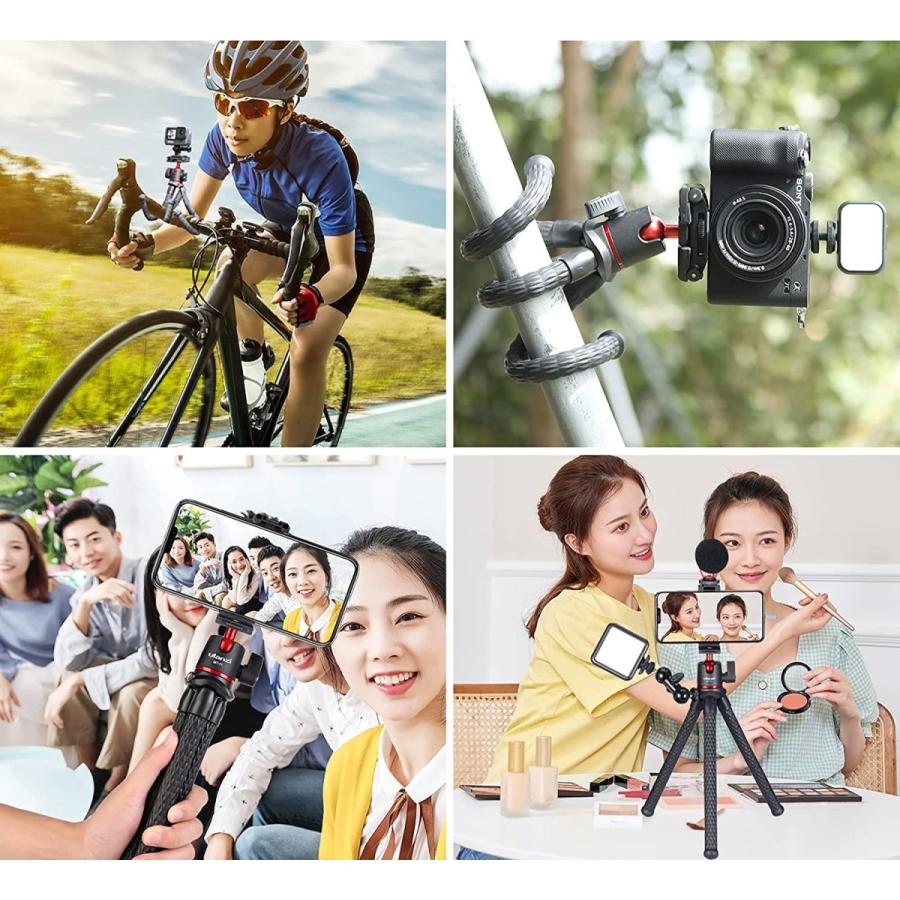 ULANZI MT-11 iPhone スマホ ミラーレス 一眼 三脚 一眼レフ くねくね