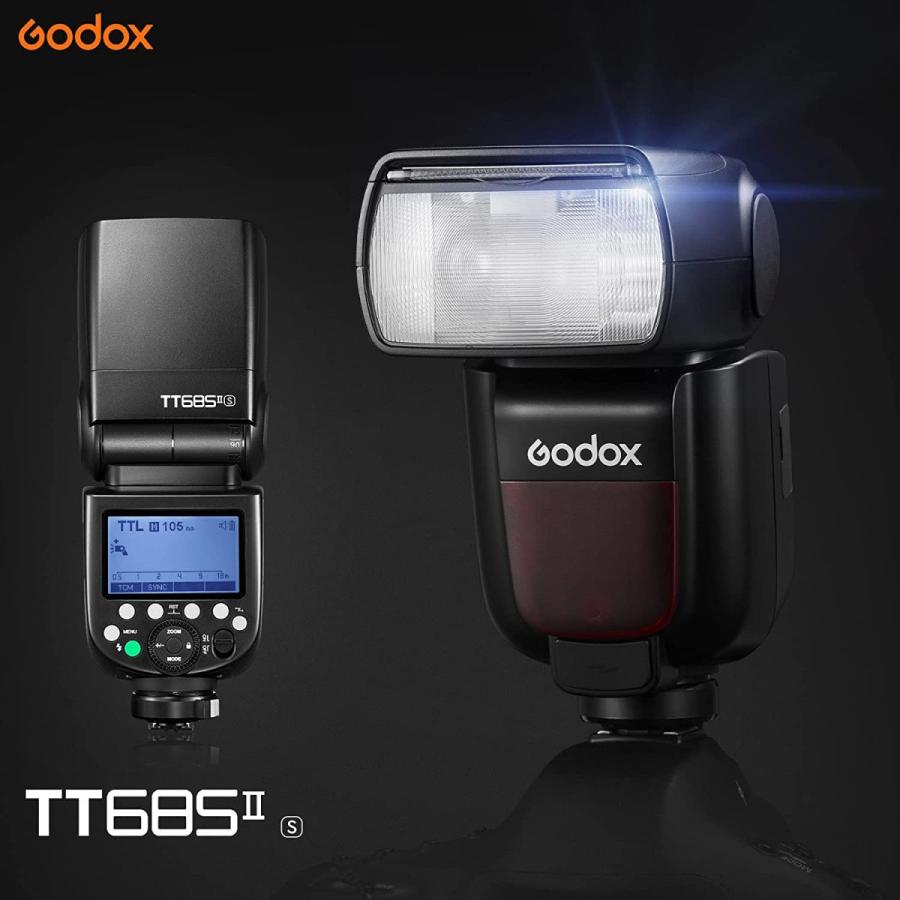 日本正規代理店 GODOX TT685IIS TTL 2.4Gカメラフラッシュ高速同期1/8000s GN60 ソニー Sony 685 TT685II-S｜syh｜02