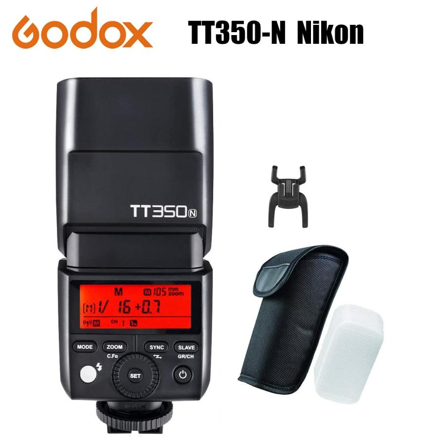 日本正規代理店 Godox TT350N スピードライト TTL Nikon ニコン 対応　TT350-N 350｜syh