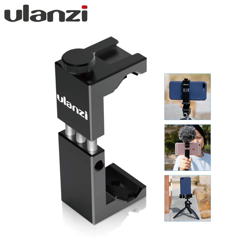 Ulanzi スマートフォン三脚マウント iphone 三脚ホルダー ホット Ulanzi スマートフォン三脚マウント iphone 三脚ホルダー ホット