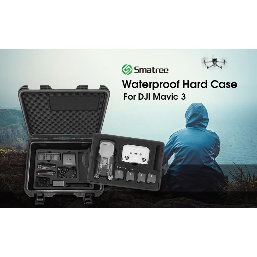 DJI Smatree Mavic 3ケース 収納ボックス DJI 3アクセサリー収納