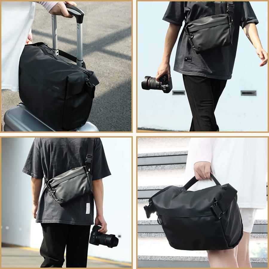 Ulanzi カメラバッグ ショルダーバッグ スリングバッグ 撥水加工