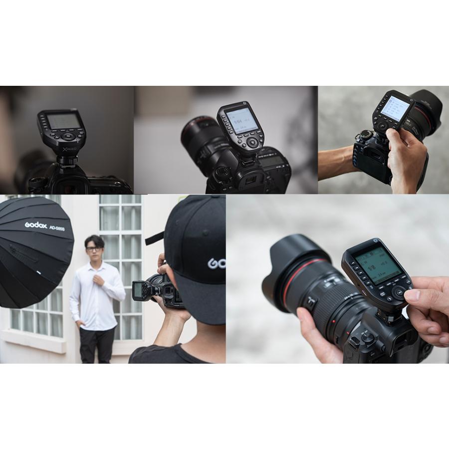 Canon EF-S 55-250mm f/4-5.6 IS II ズームレンズ 正規代理店品 GODOX XProII-C 技適マーク付 日本語説明書有 フラッシュ
